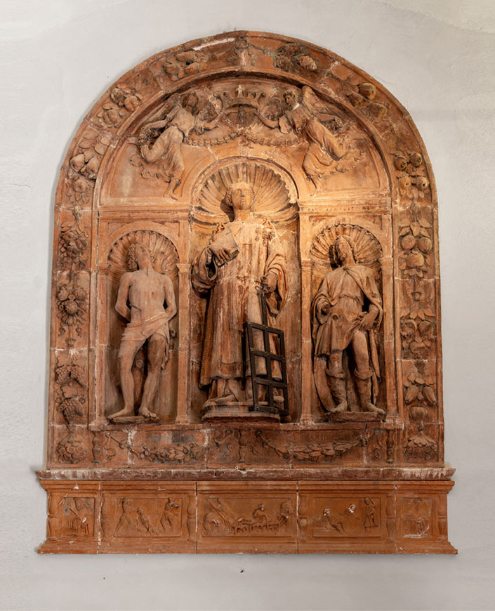 Andrea Sansovino - San Lorenzo, San Sebastiano, San Rocco